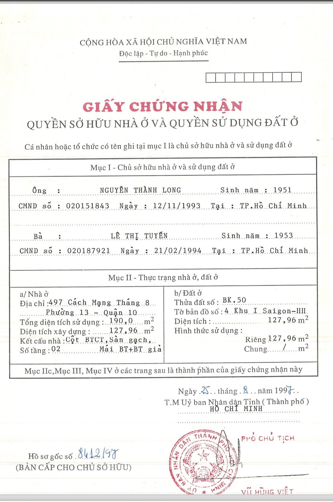 Bán nhà 497 Cách Mạng Tháng Tám Phường Hòa Hưng - Hinh 11