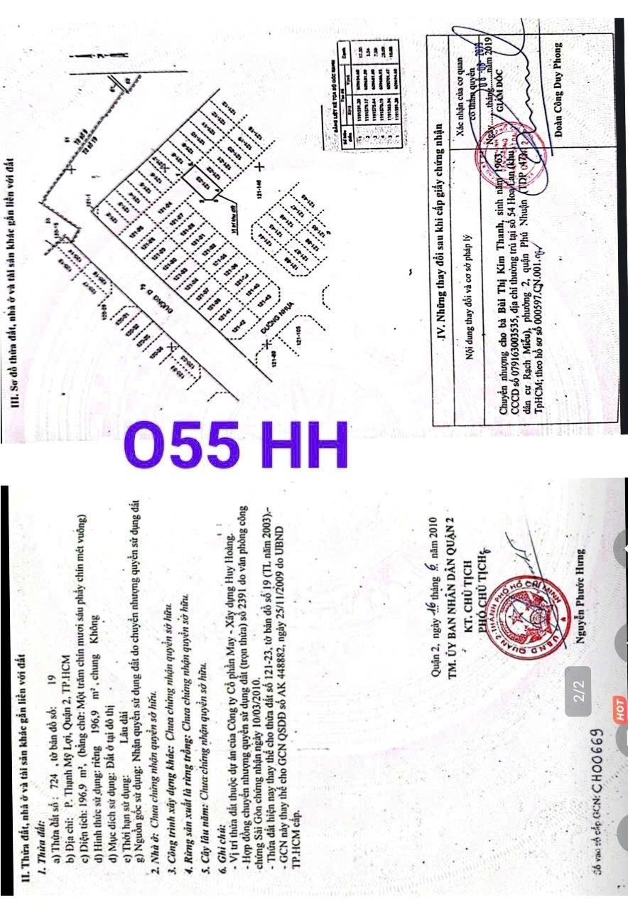 Bán nhà Thửa: 724Tờ: 19Số Lô: O55 Số 64 Phường Cát Lái - Hinh 5