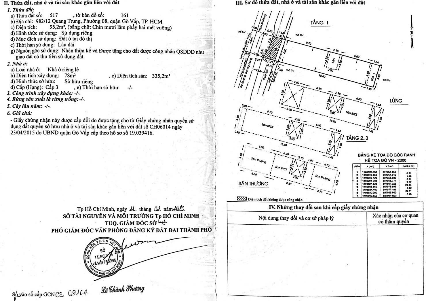 Bán nhà 982/12 Quang Trung Phường Thông Tây Hội - Hinh 17