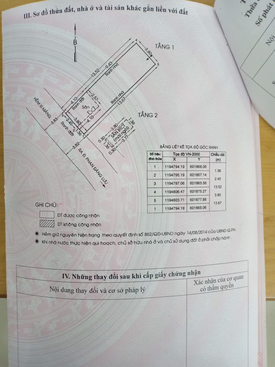 Bán nhà 126A1 Phan Đăng Lưu Phú Nhuận - Hinh 3