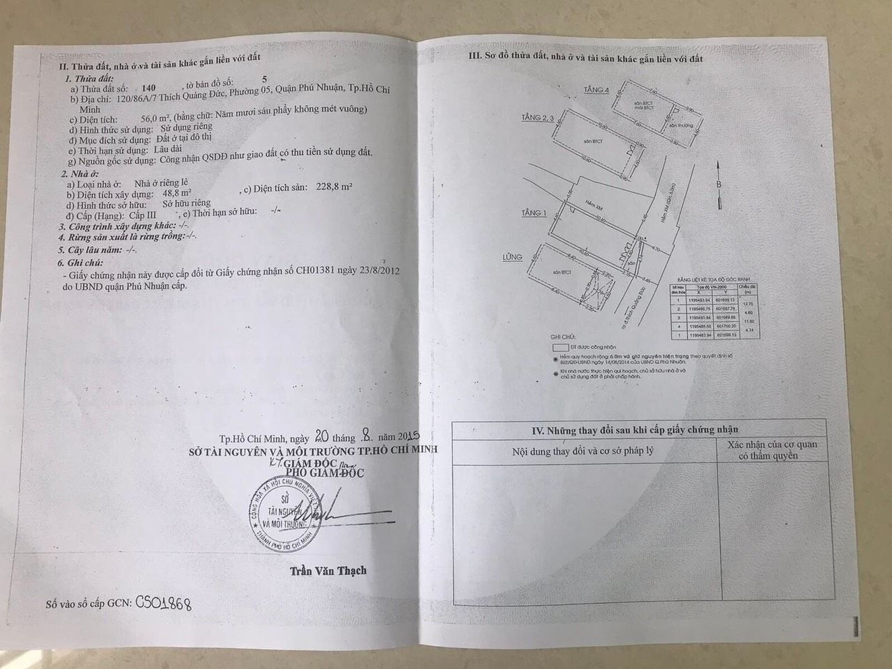 Bán nhà 120/86A/7 Thích Quảng Đức Phường Đức Nhuận - Hinh 6