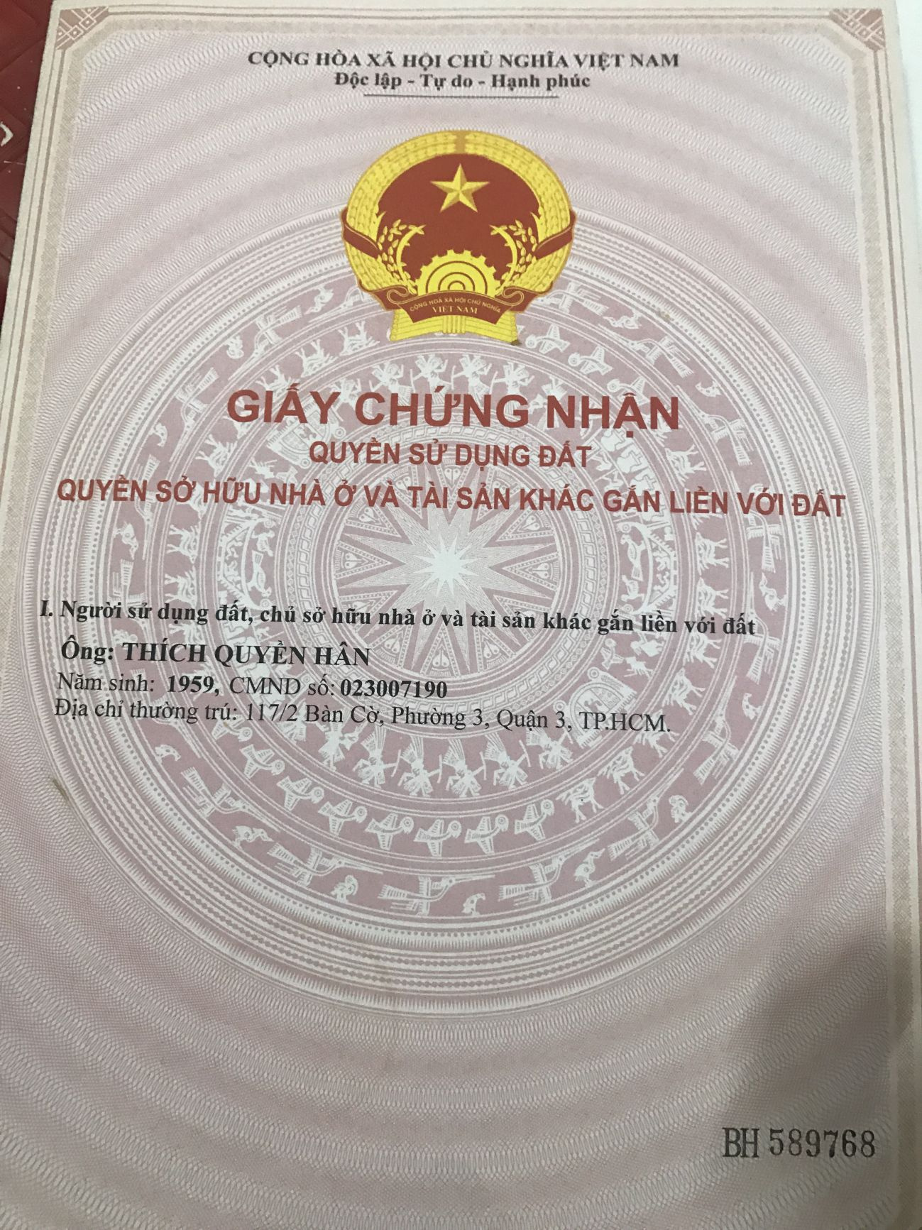 Bán nhà 117/2 Bàn Cờ Phường Bàn Cờ - Hinh 8