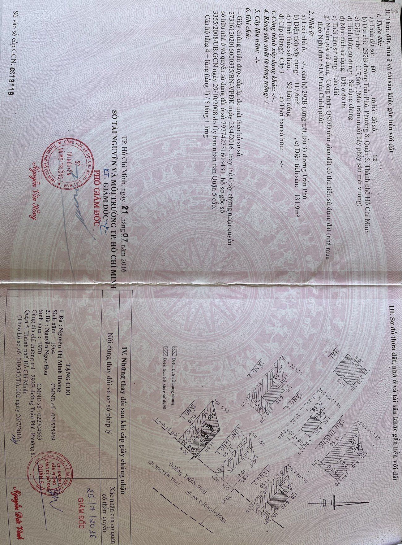 Bán nhà 292A-292B Trần Phú Quận 5 - Hinh 3