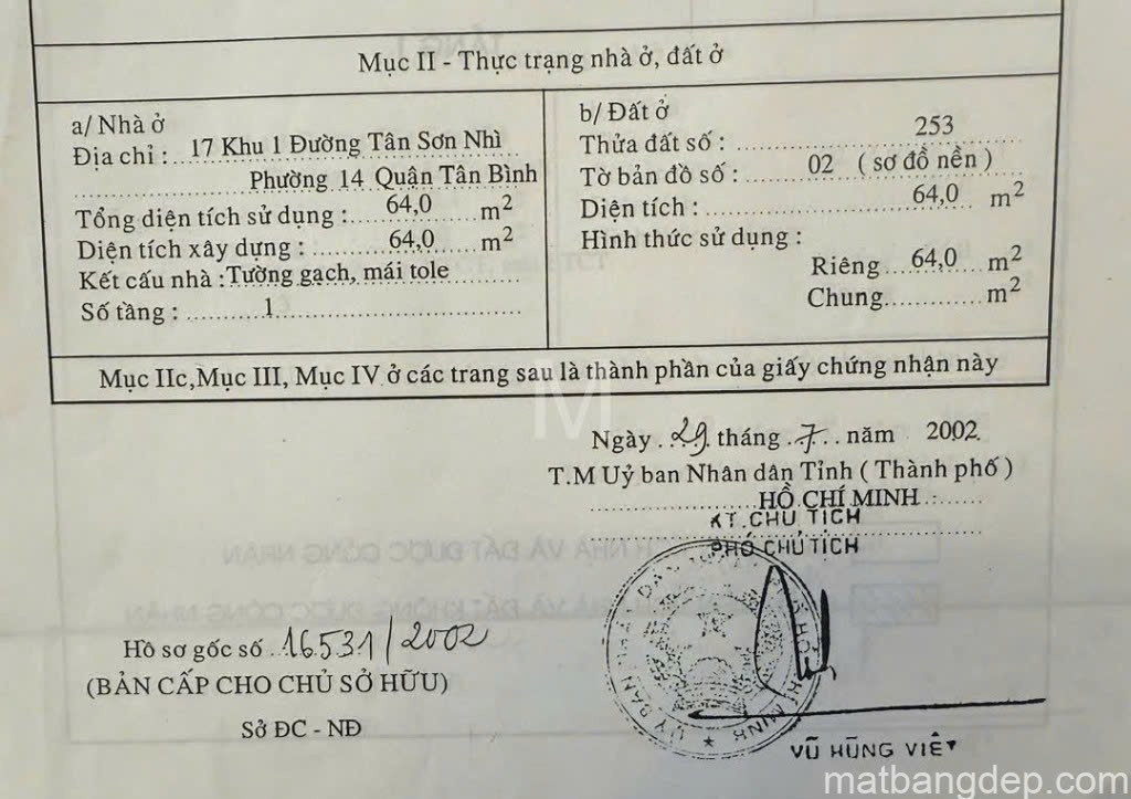 Bán nhà 229A-231 Tân Sơn Nhì Phường Tân Sơn Nhì - Hinh 5