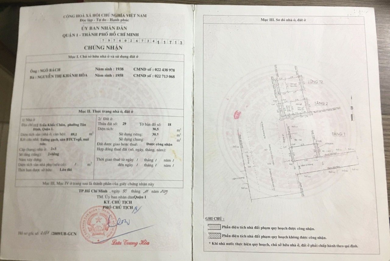 Bán nhà 112 Trần Khắc Chân Phường Tân Định - Hinh 6