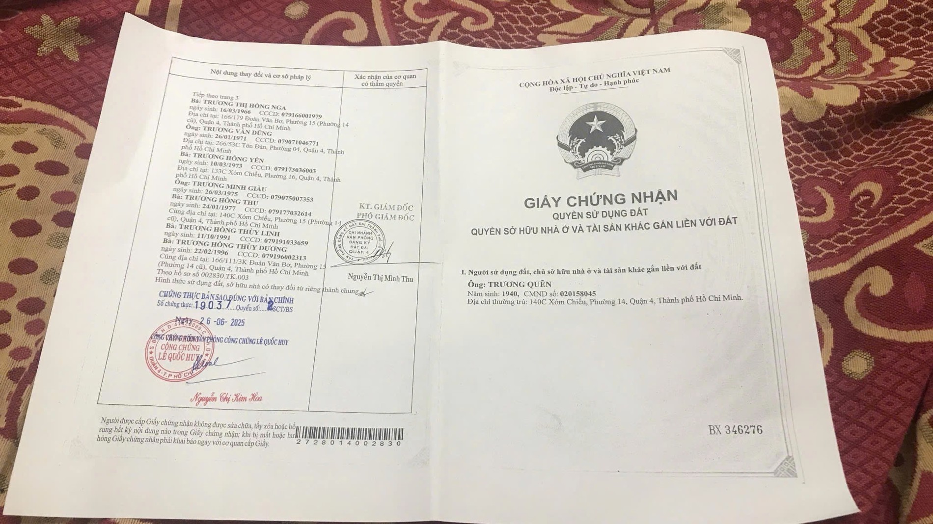 Bán nhà 144 Xóm Chiếu Quận 4 - Hinh 1