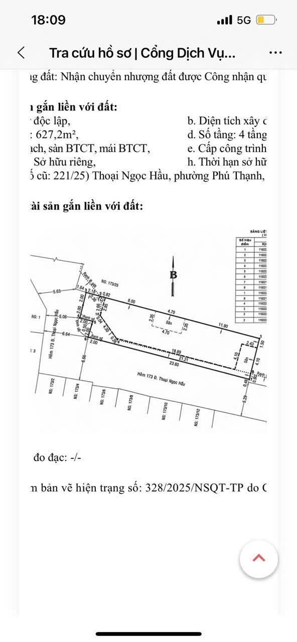 Bán nhà 173/27 Thoại Ngọc Hầu Phường Phú Thạnh - Hinh 11