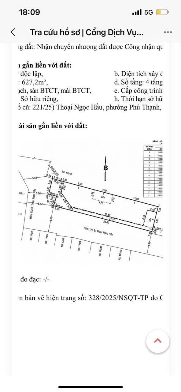 Bán nhà 173/27 Thoại Ngọc Hầu Phường Phú Thạnh - Hinh 8