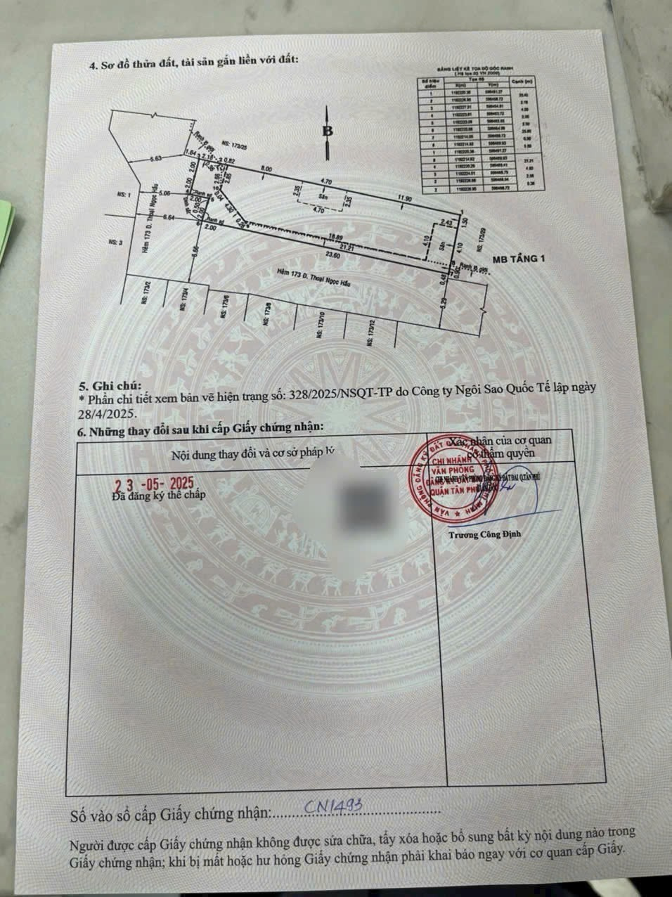 Bán nhà 173/27 Thoại Ngọc Hầu Phường Phú Thạnh - Hinh 9