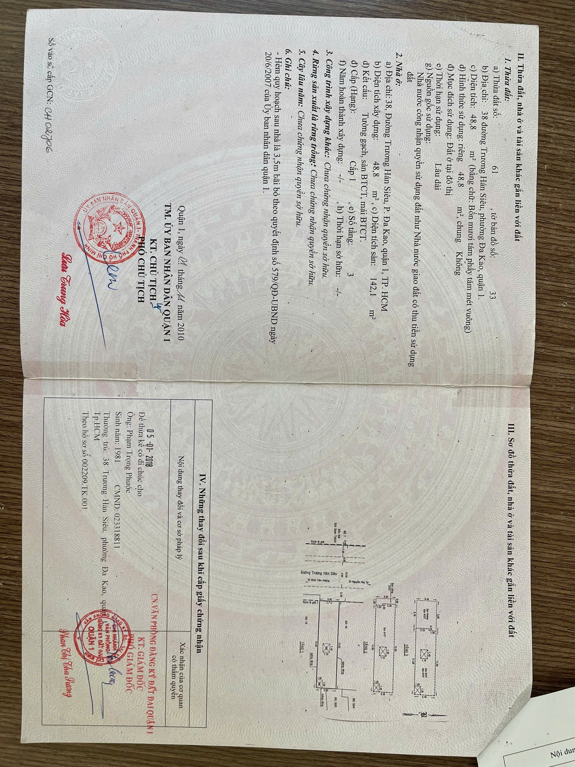 Bán nhà 38 Trương Hán Siêu Phường Sài Gòn - Hinh 2
