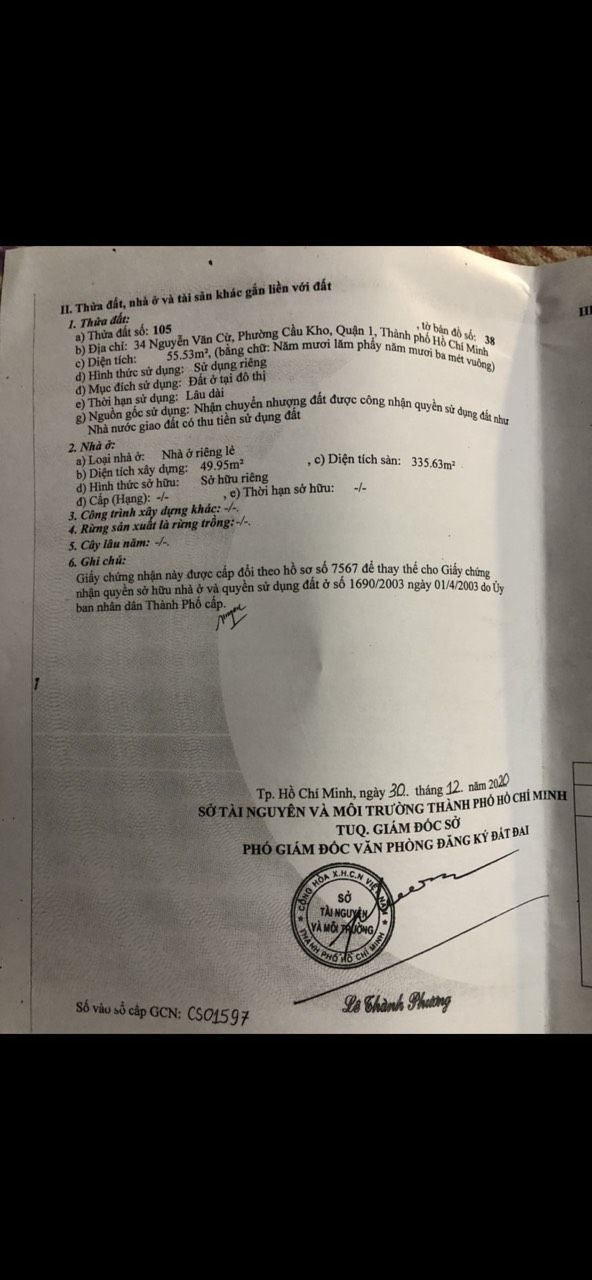 Bán nhà 34 Nguyễn Văn Cừ Phường Cầu Ông Lãnh - Hinh 12