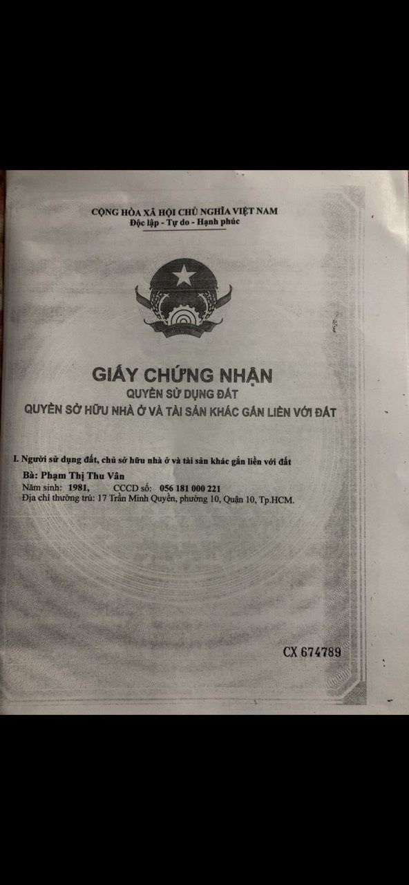 Bán nhà 34 Nguyễn Văn Cừ Phường Cầu Ông Lãnh - Hinh 9