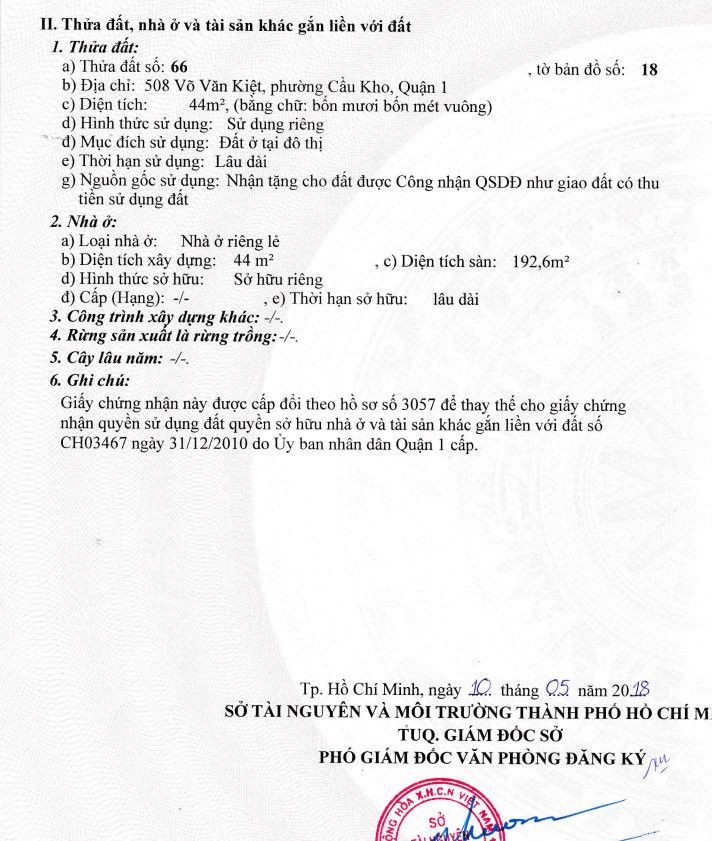 Bán nhà 506-508-510 Võ Văn Kiệt Phường Cầu Ông Lãnh - Hinh 9