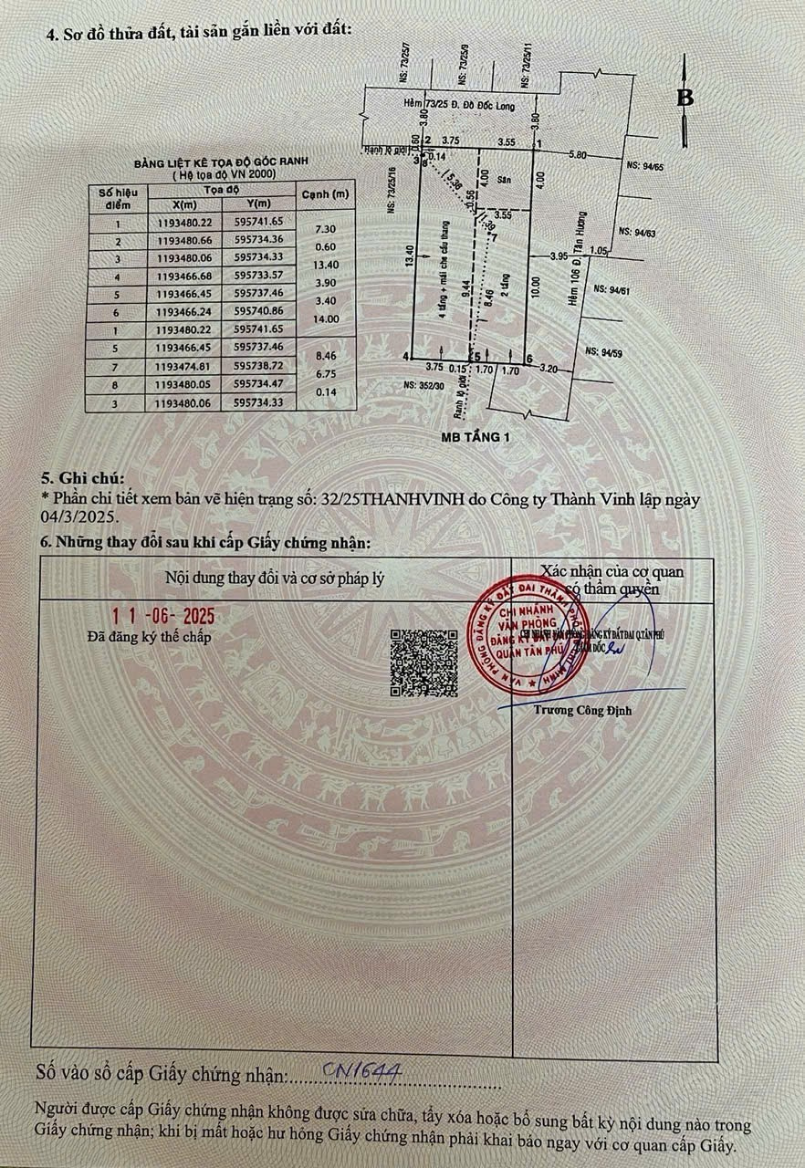 Bán nhà 73/25/18 Đô Đốc Long Phường Phú Thạnh - Hinh 7