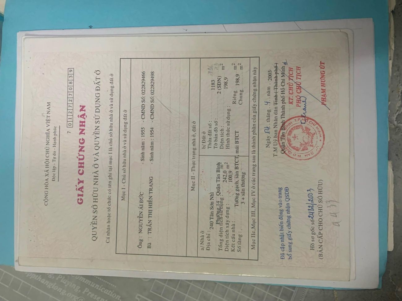 Bán nhà 334-336 Tân Sơn Nhì Phường Tân Sơn Nhì - Hinh 10