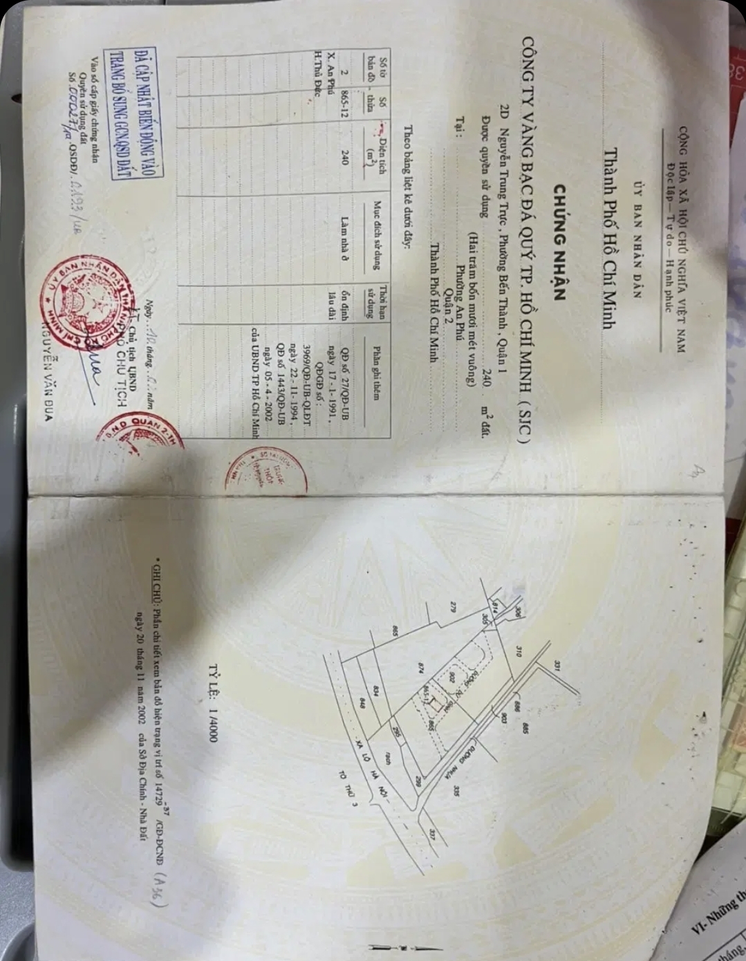 Bán nhà Thửa: 86510Tờ: 2 Giang Văn Minh Phường Bình Trưng - Hinh 7