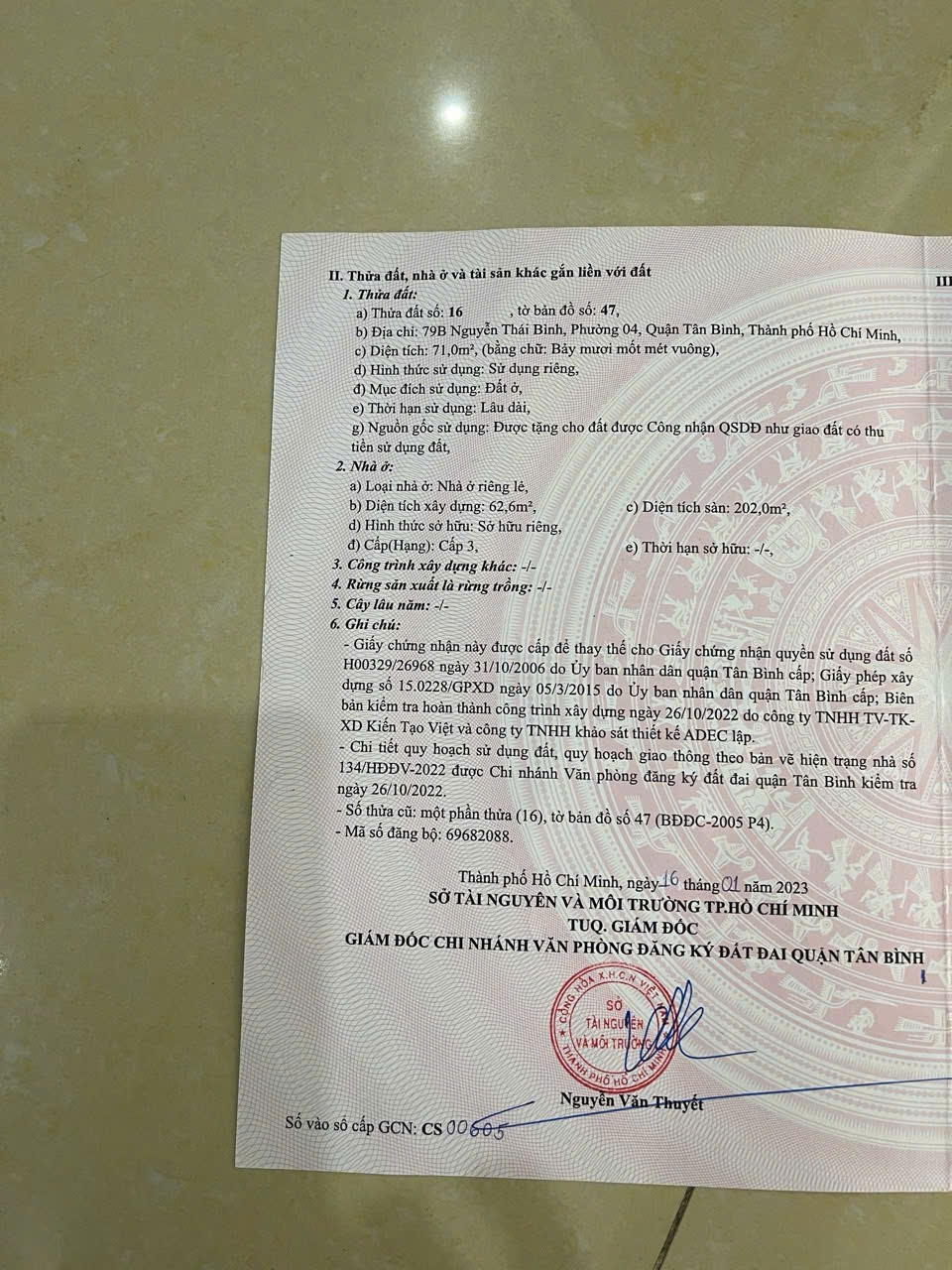 Bán nhà 79B Nguyễn Thái Bình Phường Tân Sơn Nhất - Hinh 4