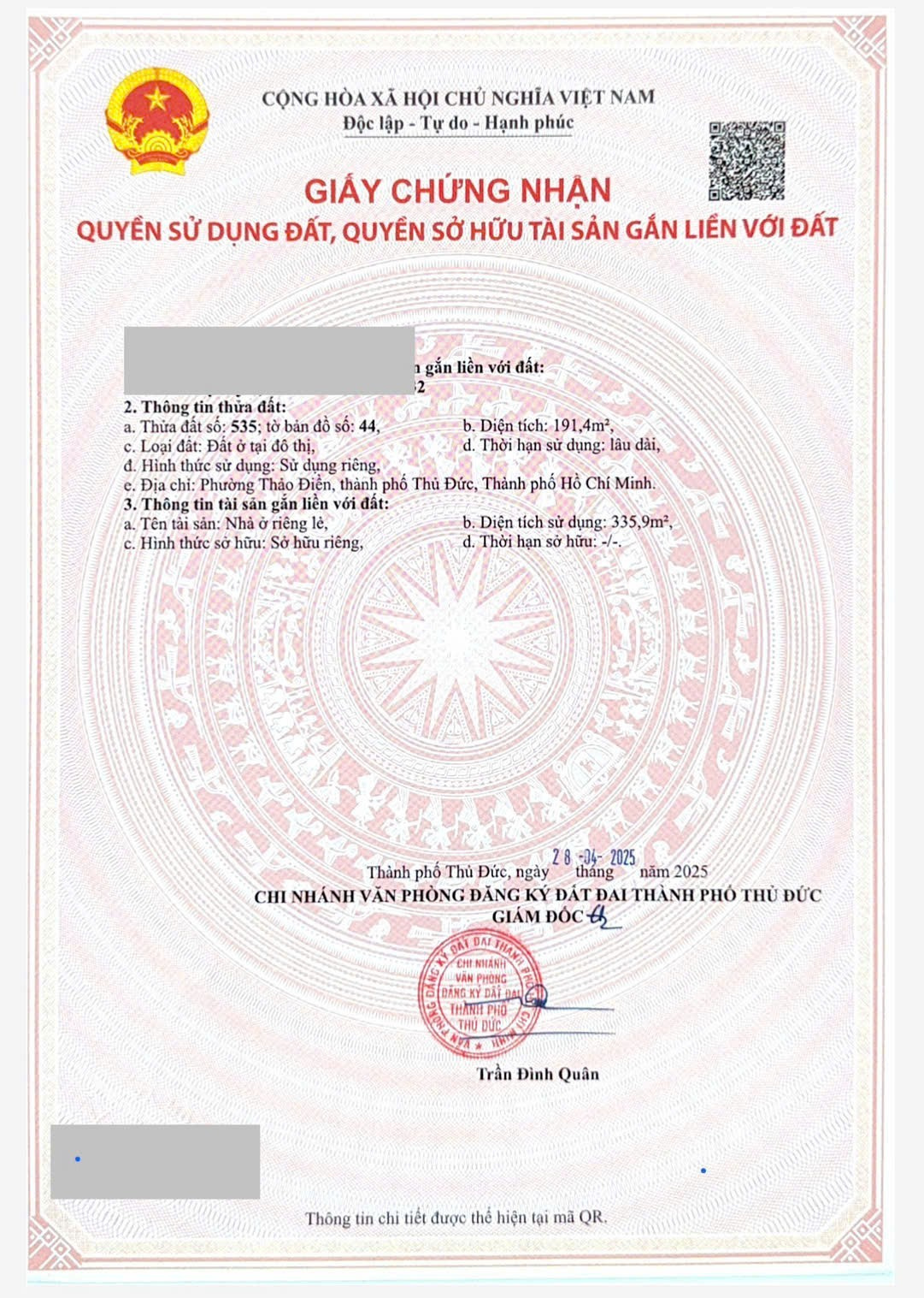 Bán nhà 11/2A Nguyễn Ư Dĩ Phường An Khánh - Hinh 3