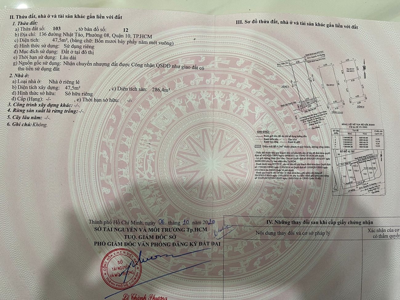 Bán nhà 136 Nhật Tảo Phường Vườn Lài - Hinh 8