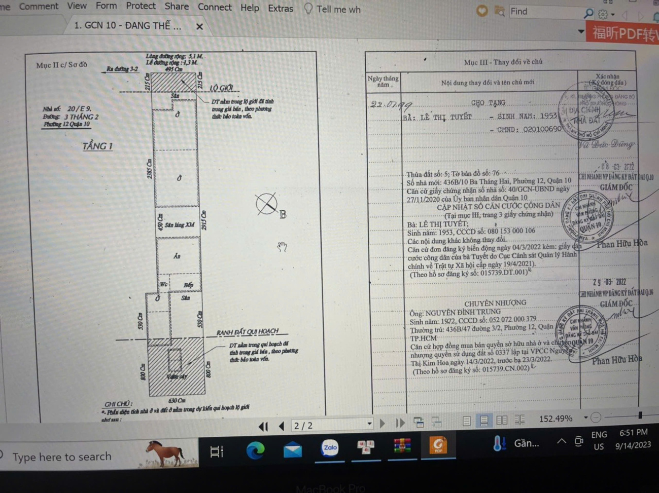 Bán nhà 436B/10-436B/12-436B/14 3 Tháng 2 Phường Hòa Hưng - Hinh 12