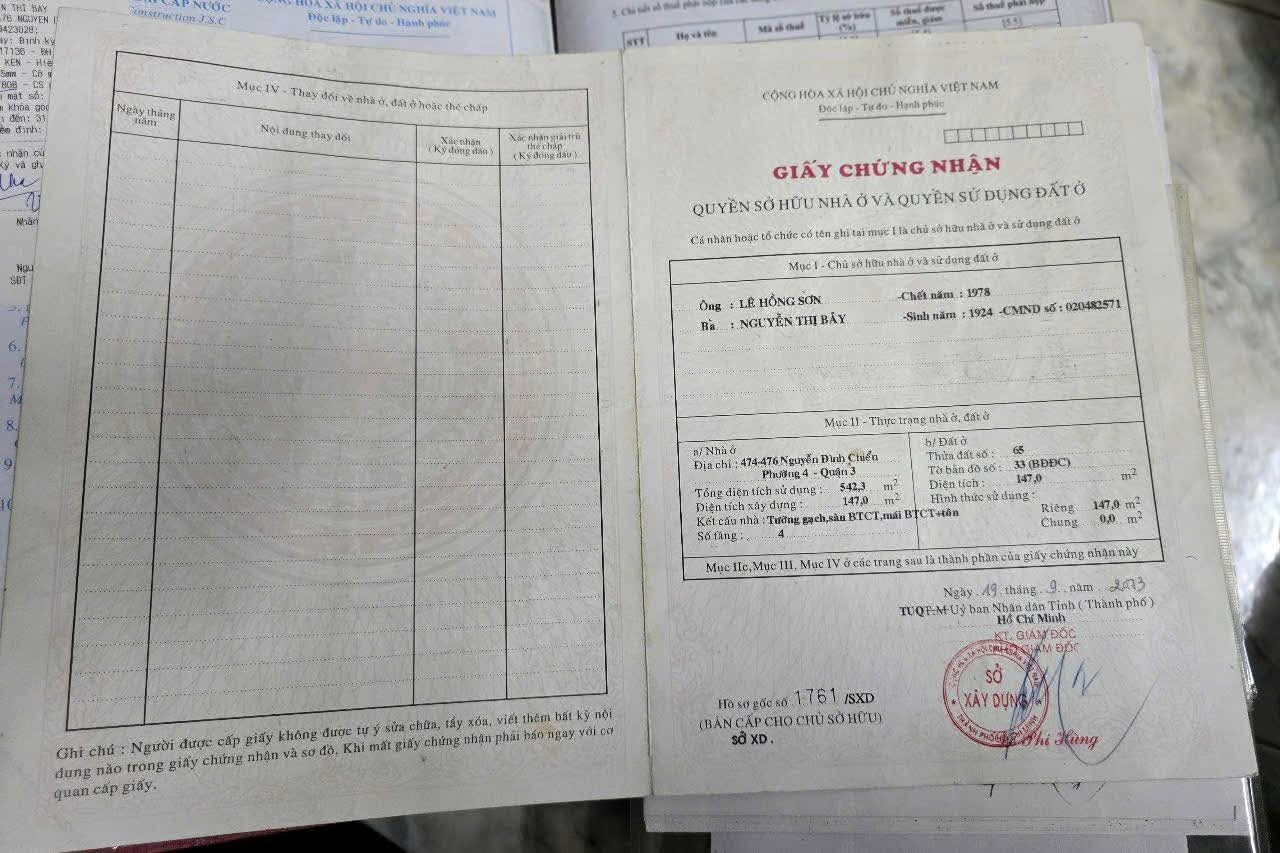 Bán nhà 474-476 Nguyễn Đình Chiểu Phường Xuân Hòa - Hinh 5