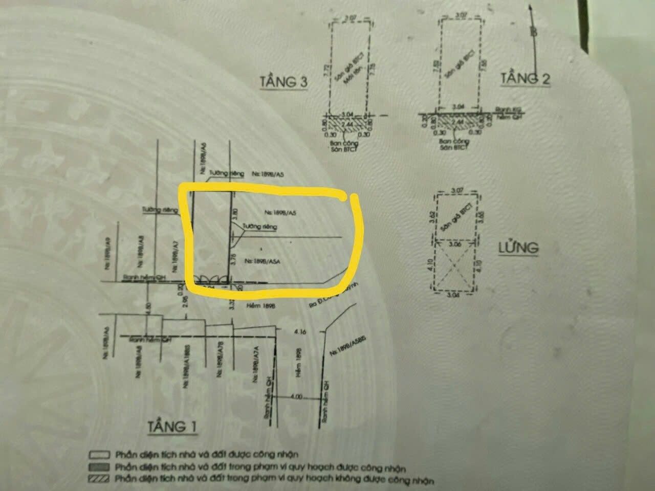 Bán nhà 189B/A5+189B/A5A+189B/A6 Cống Quỳnh Phường Cầu Ông Lãnh - Hinh 3