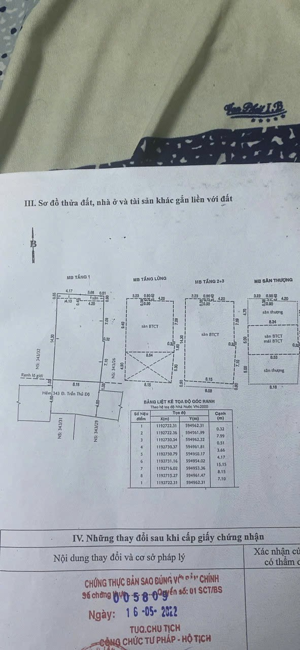 Bán nhà 343/28-28A-30 Trần Thủ Độ Phường Phú Thạnh - Hinh 2
