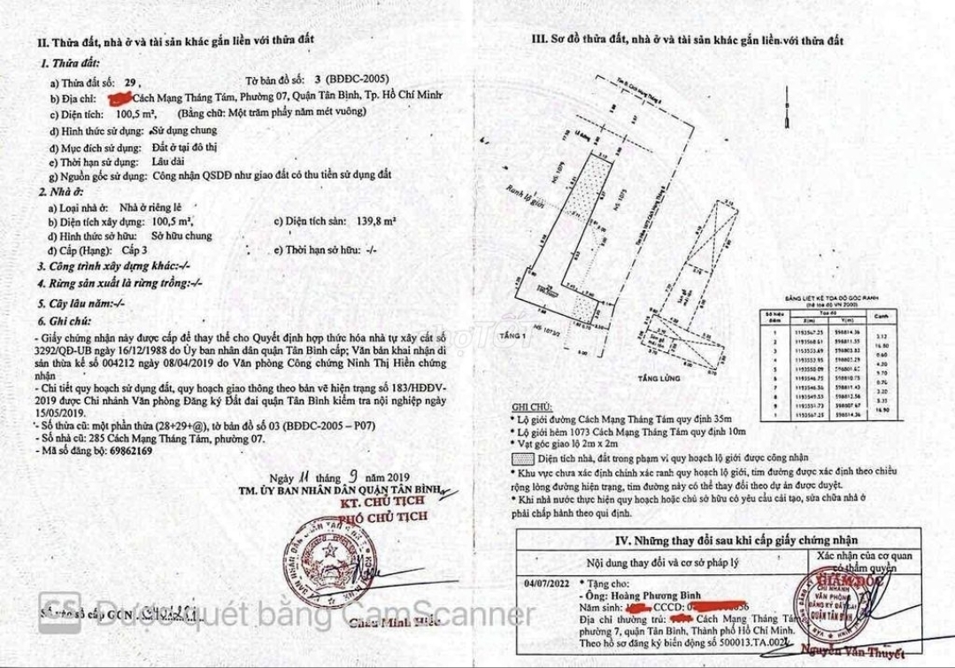 Bán nhà 1077 Cách Mạng Tháng Tám Phường Tân Sơn Nhất - Hinh 9