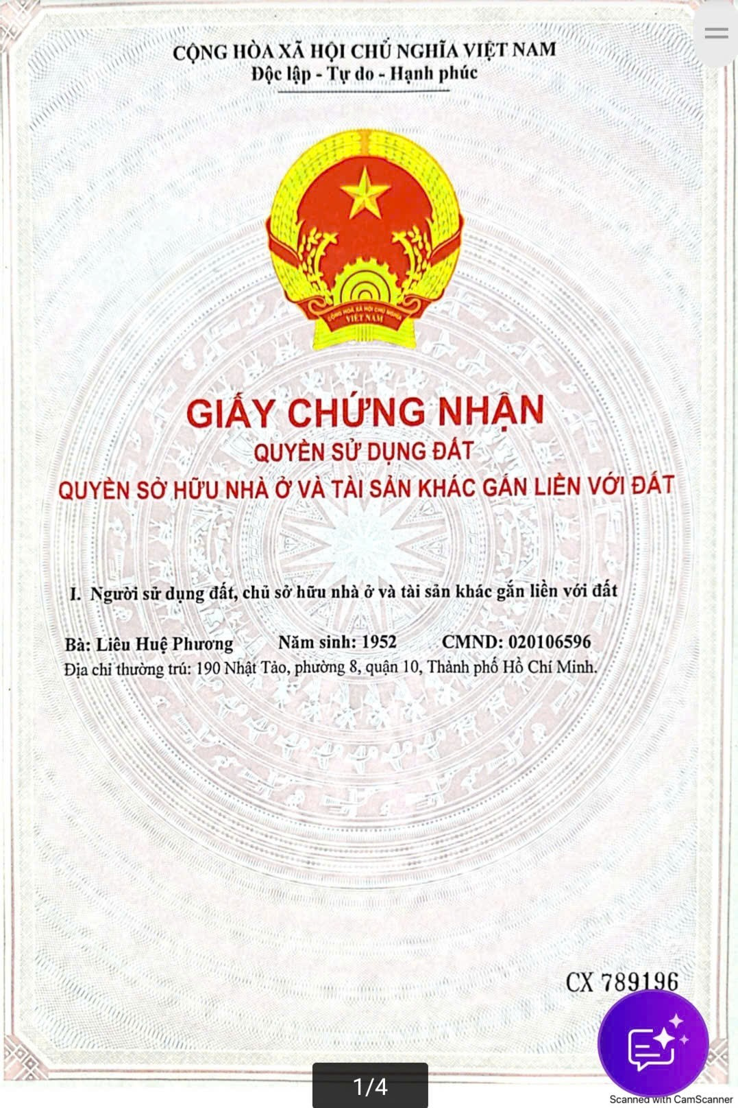 Bán nhà 4A Thái Thị Nhạn Phường Bảy Hiền - Hinh 3