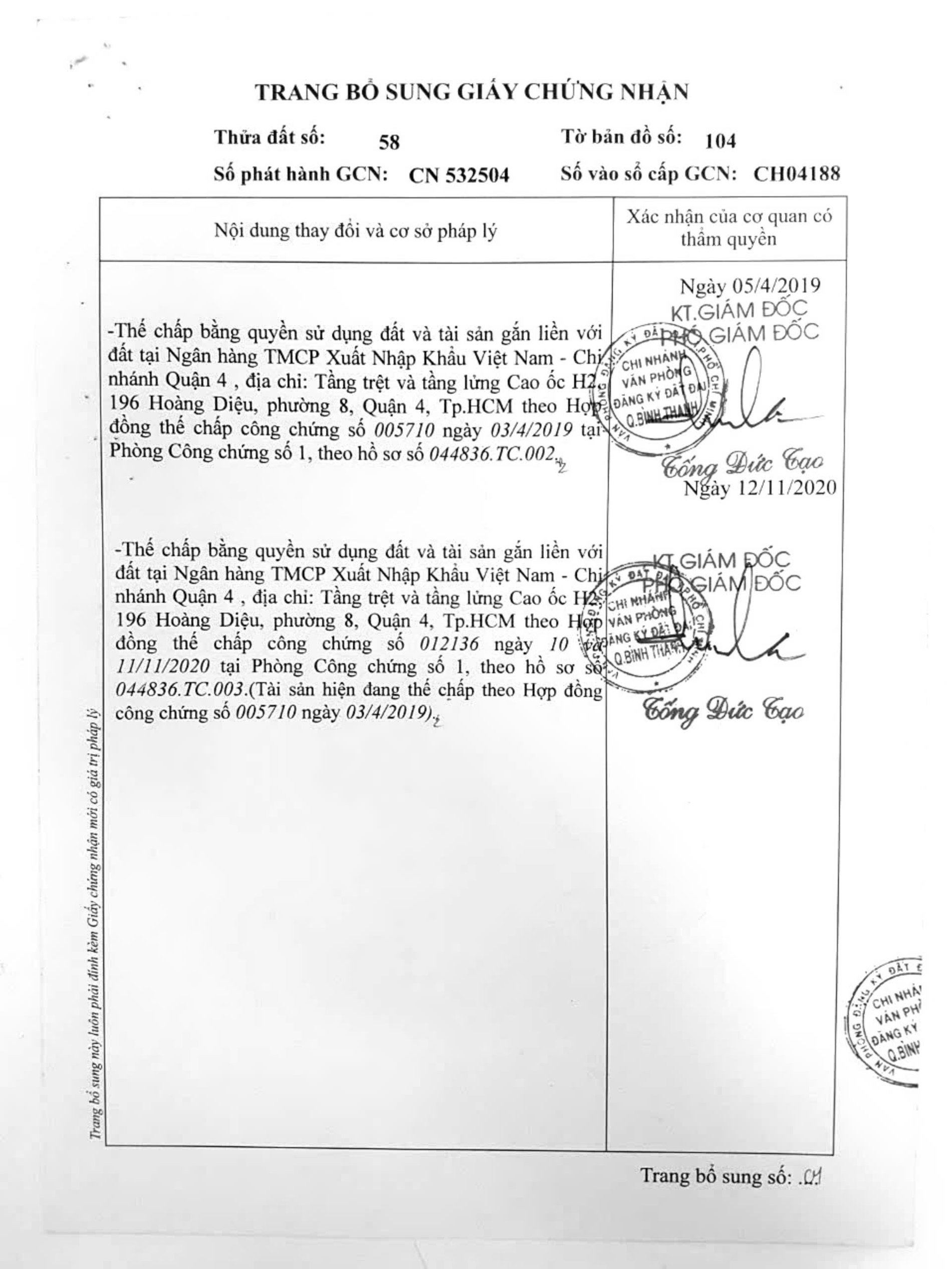 Bán nhà 340/2Thửa: 58Tờ: 104 Ung Văn Khiêm Phường Thạnh Mỹ Tây - Hinh 6