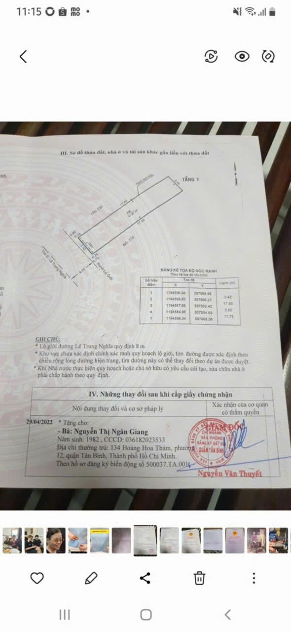 Bán nhà 112-114 Lê Trung Nghĩa Phường Bảy Hiền - Hinh 2