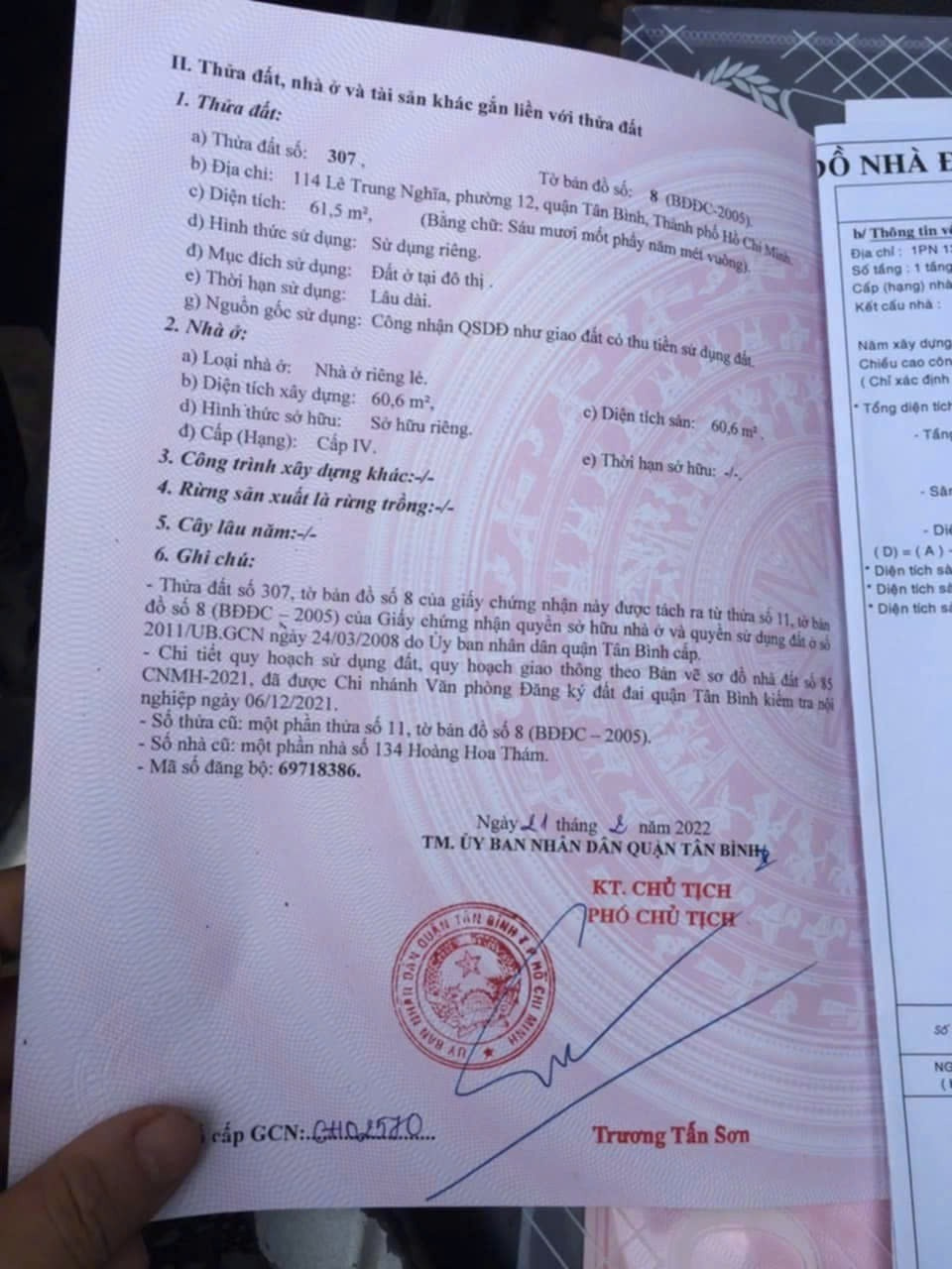 Bán nhà 112-114 Lê Trung Nghĩa Phường Bảy Hiền - Hinh 8