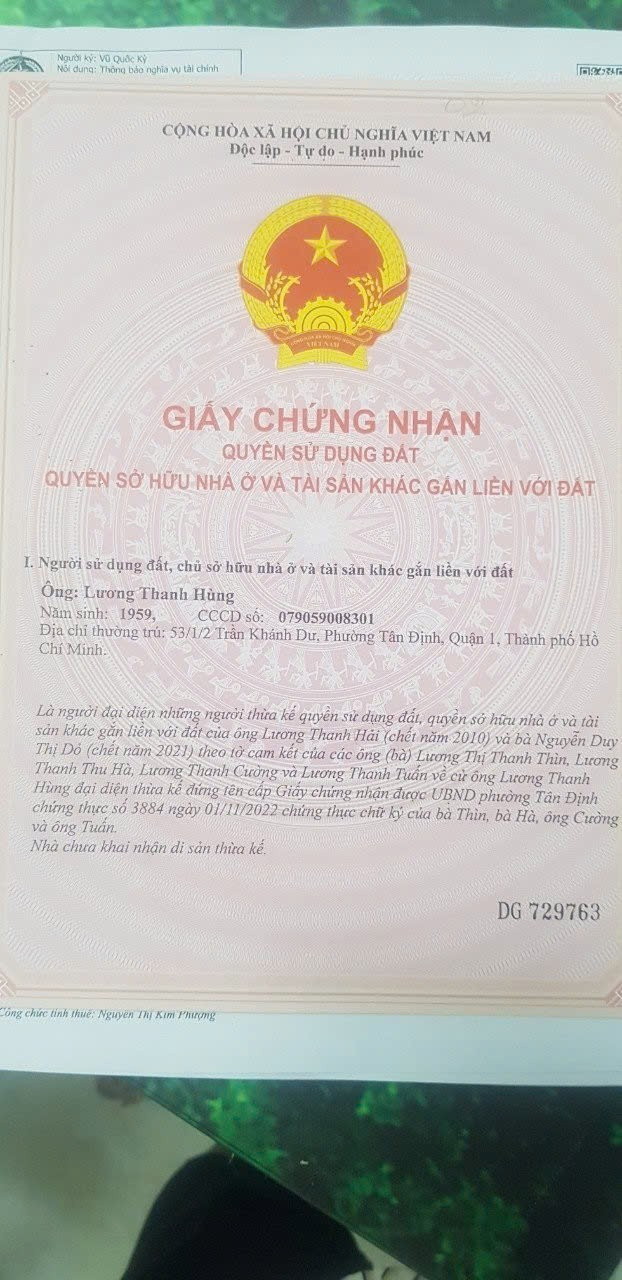 Bán nhà 53/1/2 Trần Khánh Dư Phường Tân Định - Hinh 7