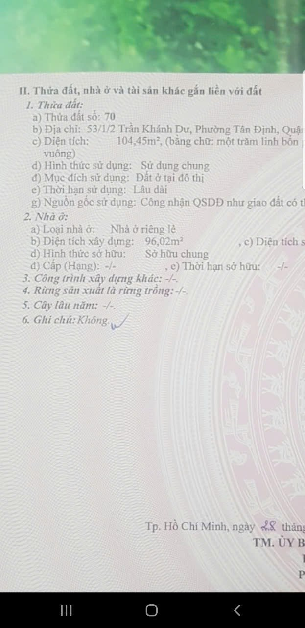 Bán nhà 53/1/2 Trần Khánh Dư Phường Tân Định - Hinh 8