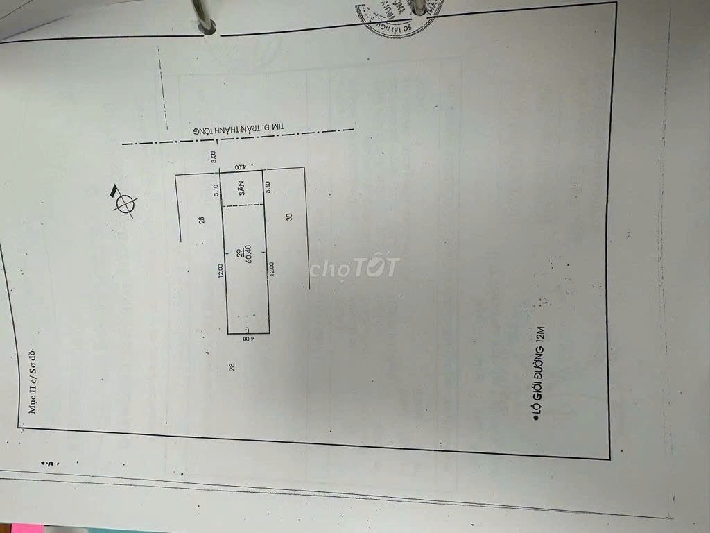 Bán nhà 56 Trần Thánh Tông Phường Tân Bình - Hinh 3