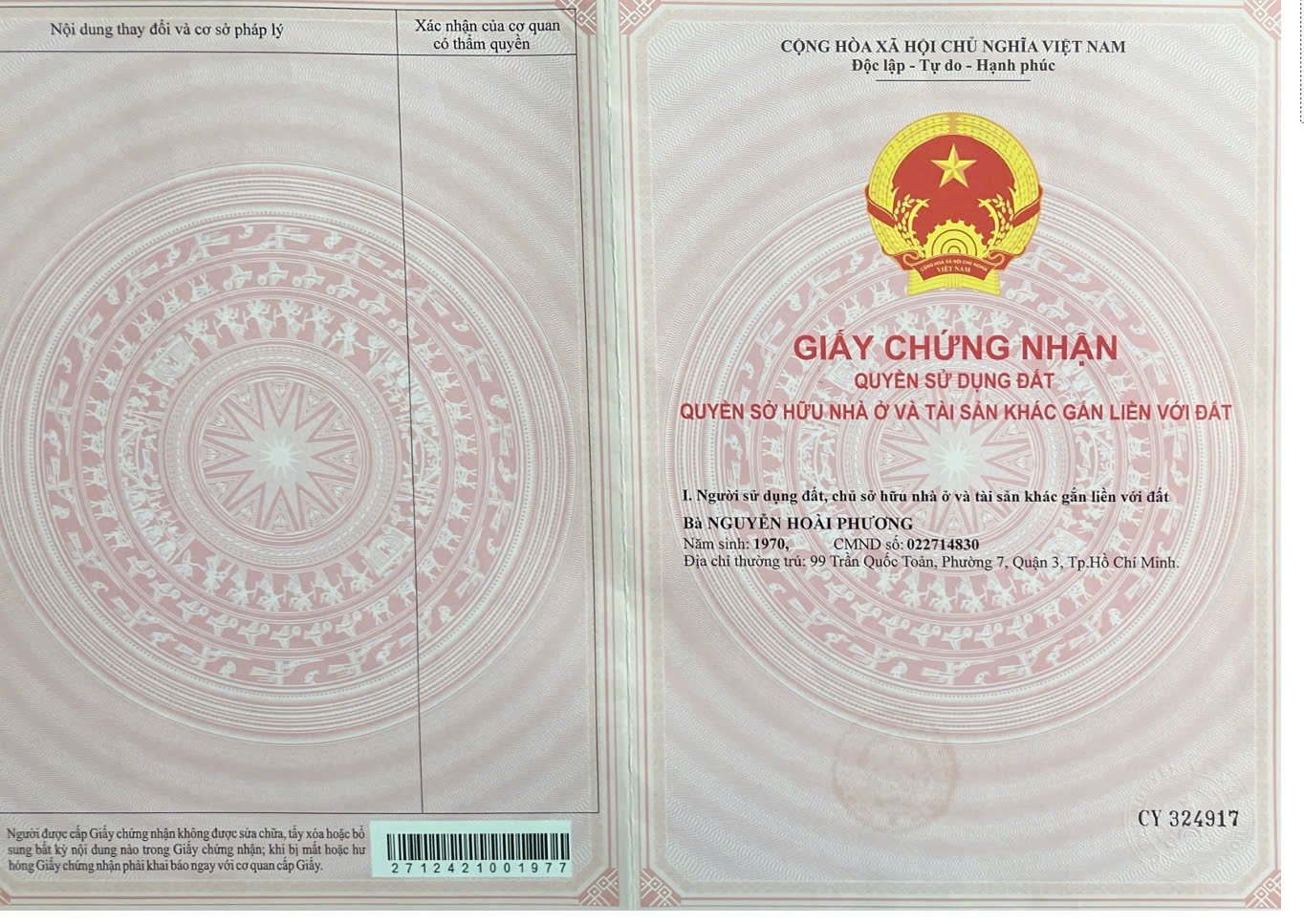 Bán nhà 99Thửa: 15Tờ: 7 Trần Quốc Toản Phường Xuân Hòa - Hinh 4