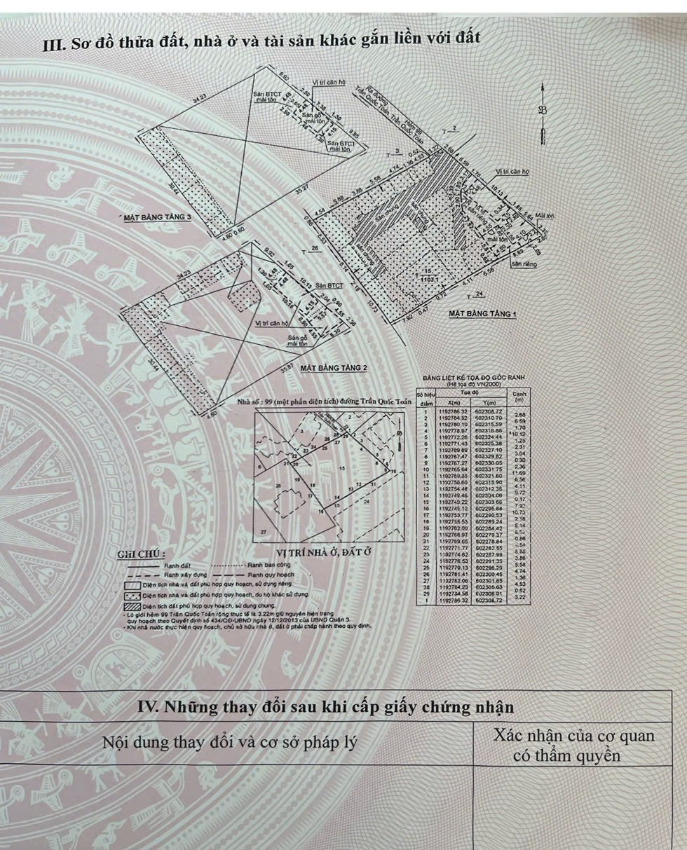 Bán nhà 99Thửa: 15Tờ: 7 Trần Quốc Toản Phường Xuân Hòa - Hinh 5