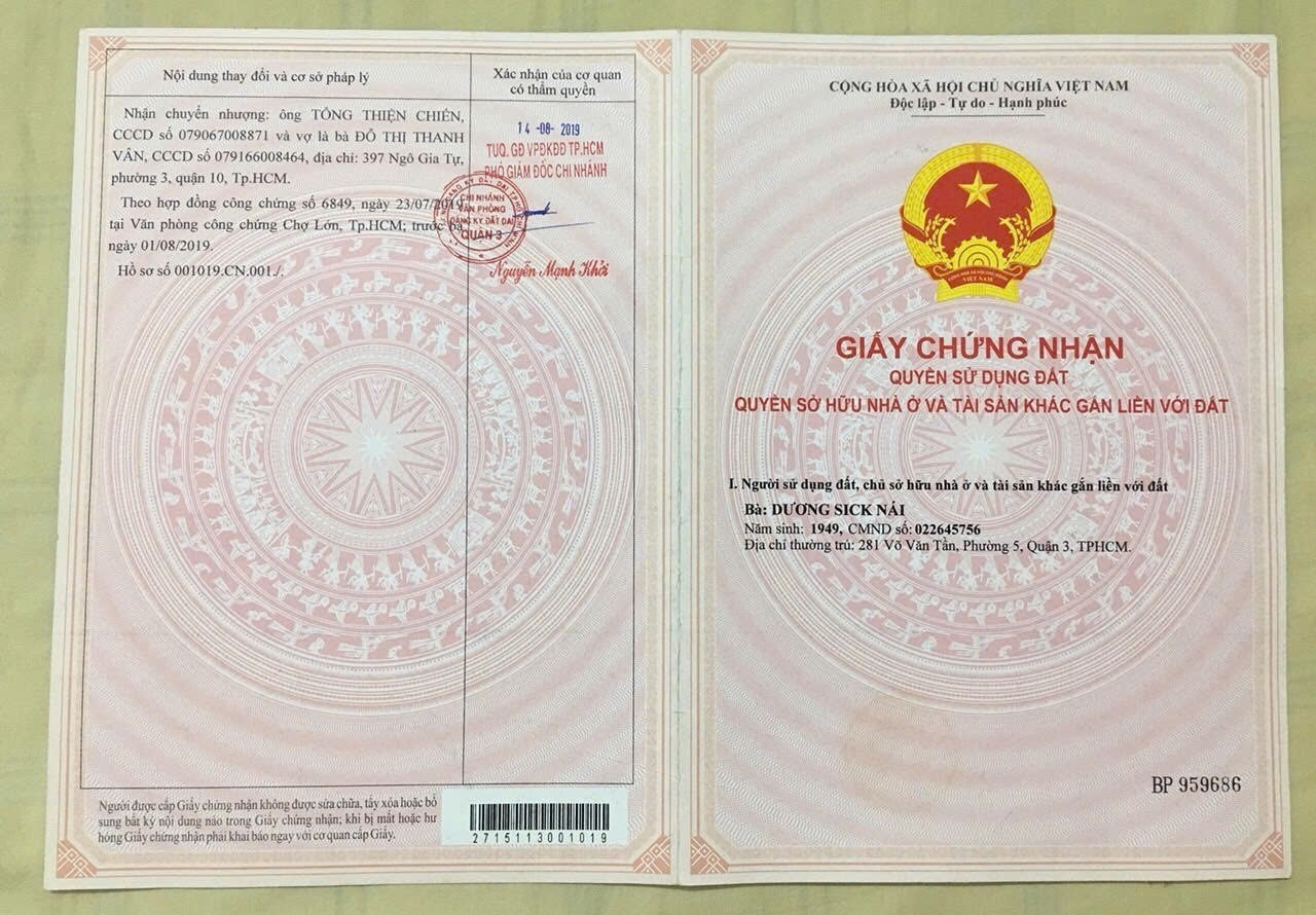 Bán nhà 281 Võ Văn Tần Phường Bàn Cờ - Hinh 5