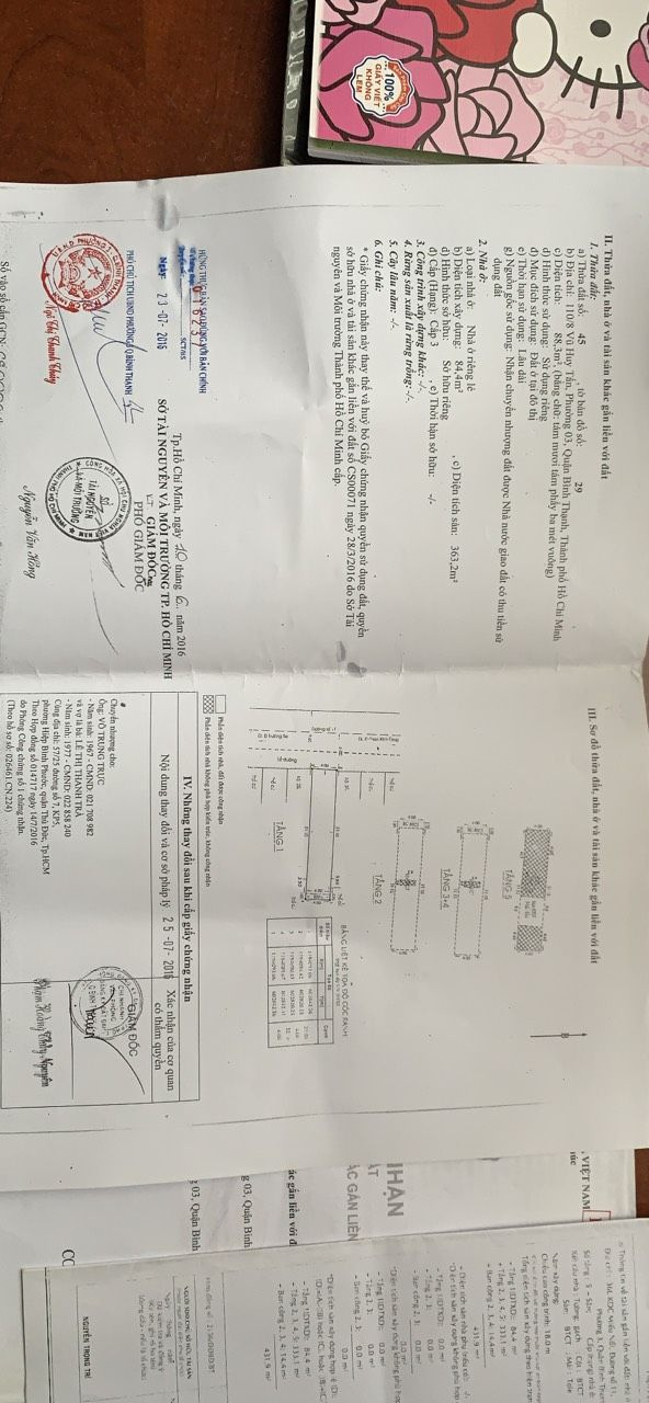 Bán nhà 110/8-110/10 Vũ Huy Tấn Bình Thạnh - Hinh 8