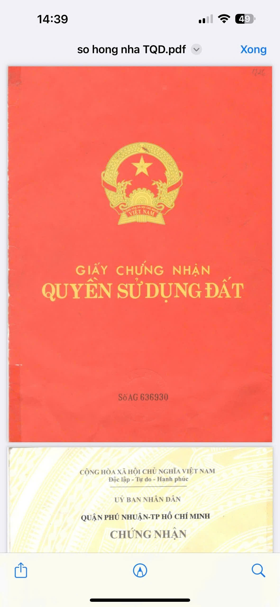 Bán nhà 131/6 Thích Quảng Đức Phường Đức Nhuận - Hinh 4