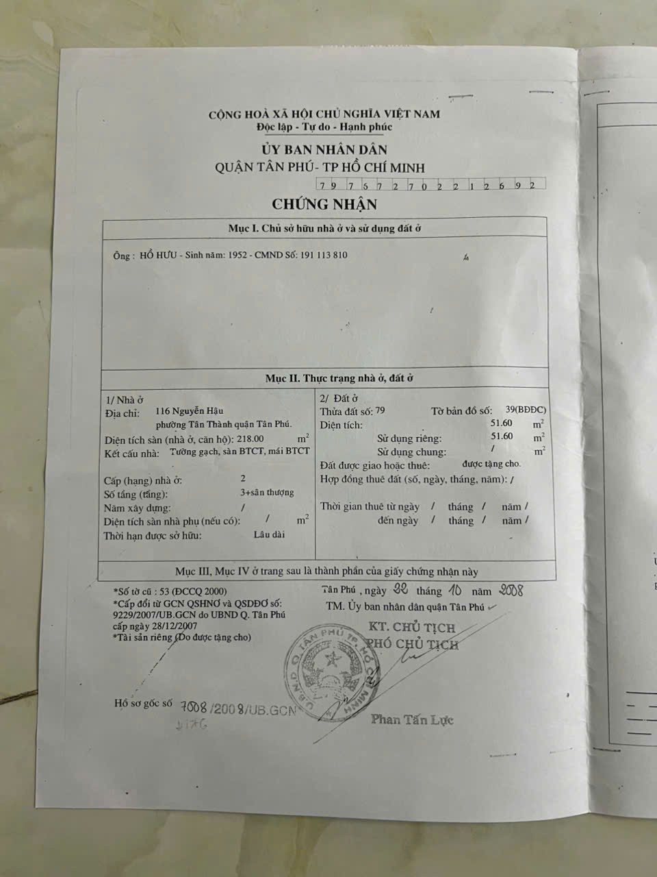 Bán nhà 116 Nguyễn Hậu Phường Tân Phú - Hinh 5