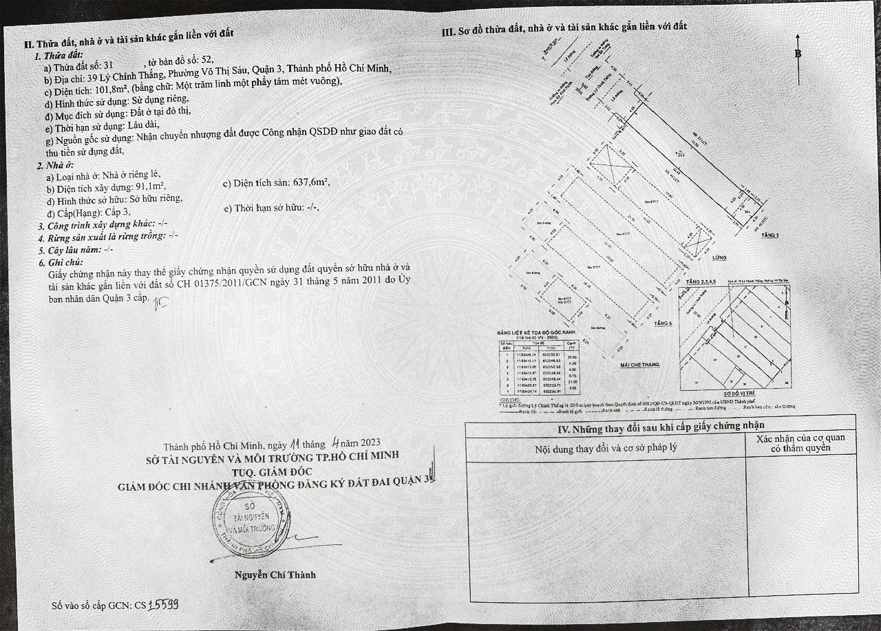Bán nhà 39 Lý Chính Thắng Phường Xuân Hòa - Hinh 16