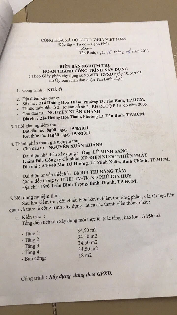 Bán nhà 214 Hoàng Hoa Thám Phường Bảy Hiền - Hinh 10