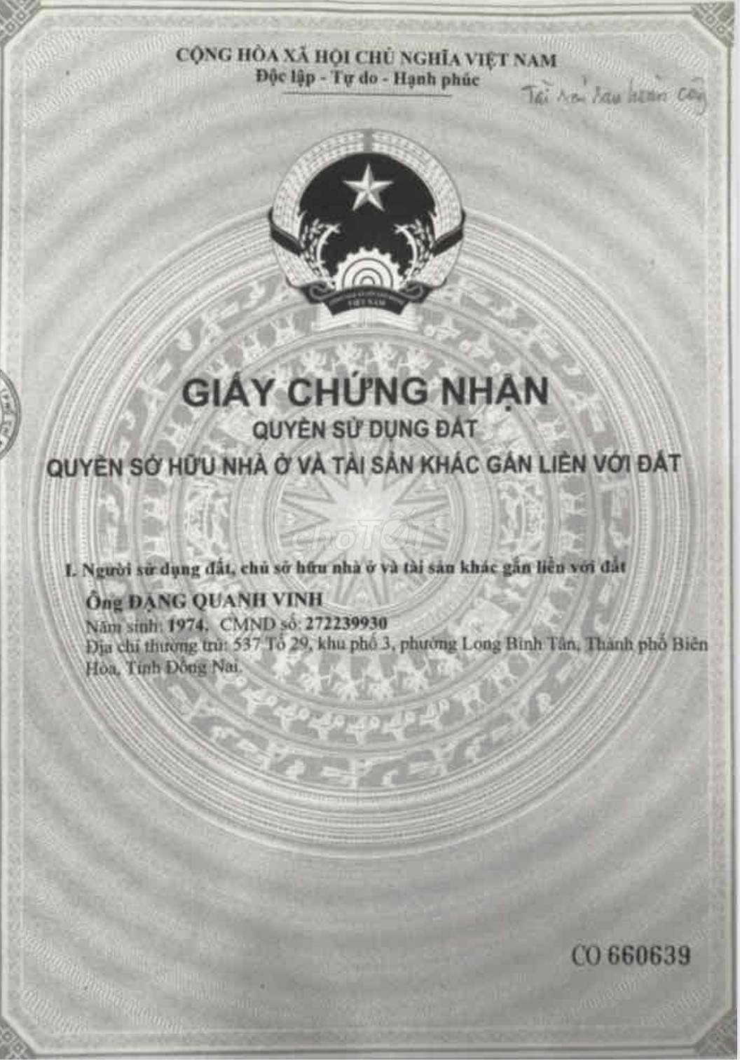 Bán nhà D1AThửa: 519Tờ: 2 Số 672 Phường Phước Long - Hinh 2