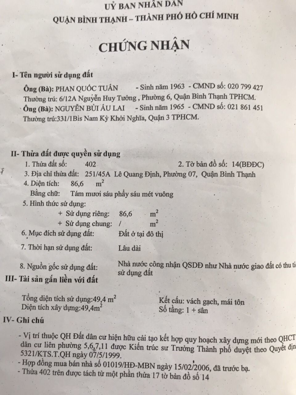 Bán nhà 251/45A Lê Quang Định Phường Gia Định - Hinh 11