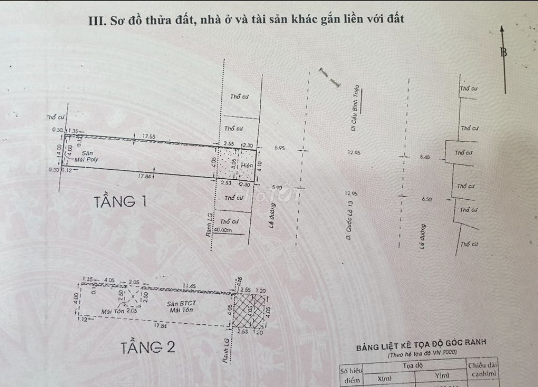 Bán nhà 39 Quốc Lộ 13 Phường Bình Thạnh - Hinh 2