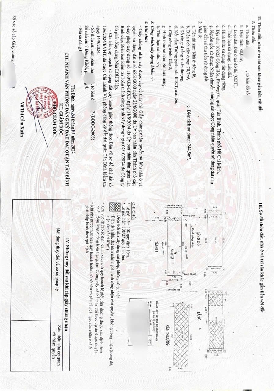 Bán nhà 108/23 Cộng Hòa Phường Tân Sơn Nhất - Hinh 2