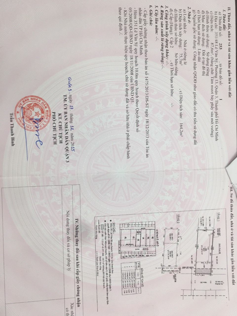 Bán nhà 351/48 Lê Văn Sỹ Phường Nhiêu Lộc - Hinh 4