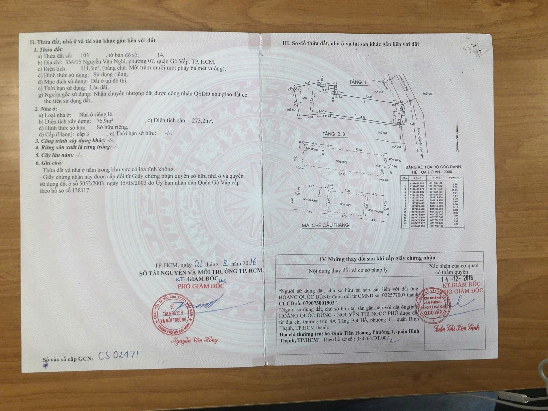 Bán nhà 334/15 Nguyễn Văn Nghi Gò Vấp - Hinh 3