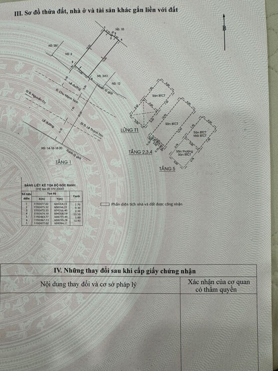 Bán nhà 2AThửa: 54Tờ: 22 Chu Mạnh Trinh Phường Sài Gòn - Hinh 5